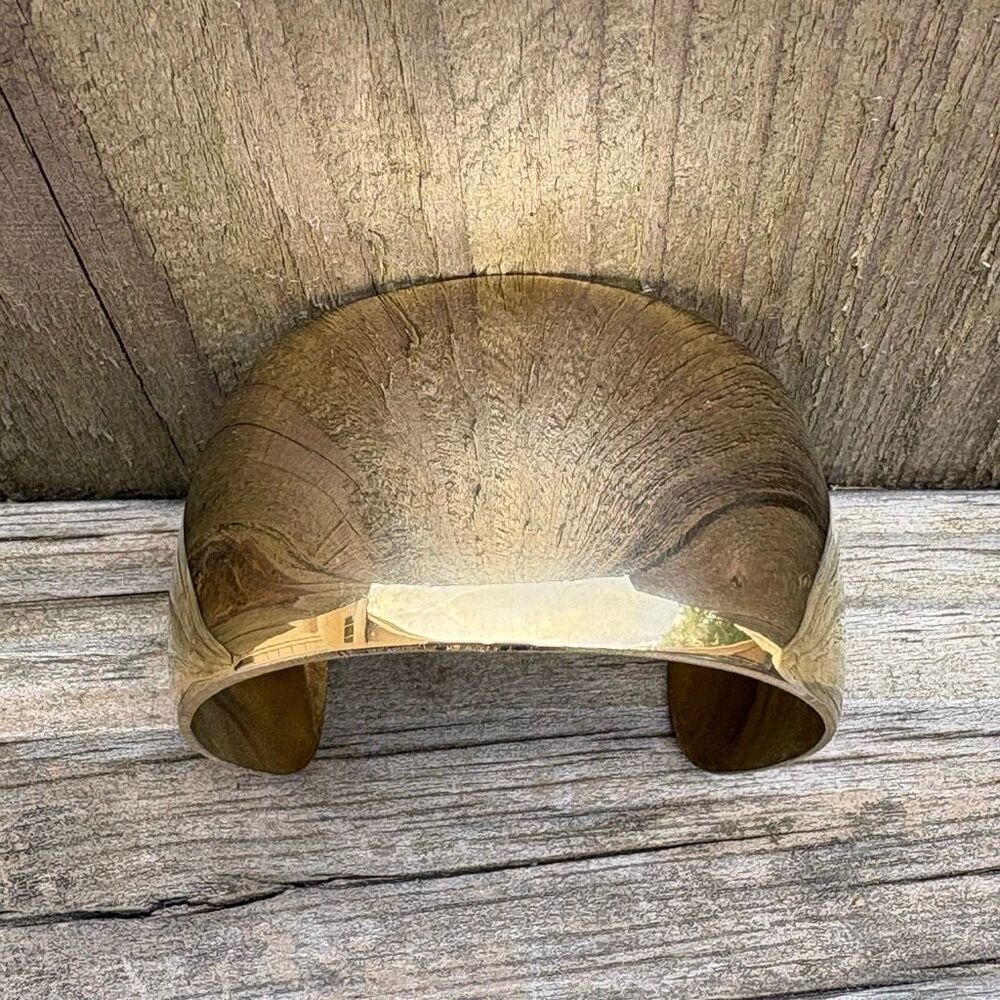 Park Lane | Vintage Tapered Cuff | Gold Tone